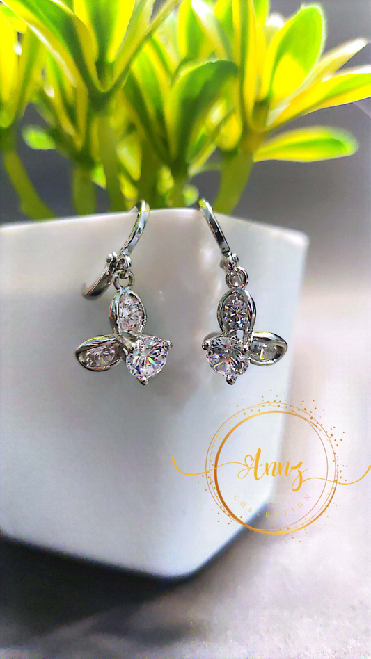 High Quality Diamond Cut Ear Tops  |  Annz Collection