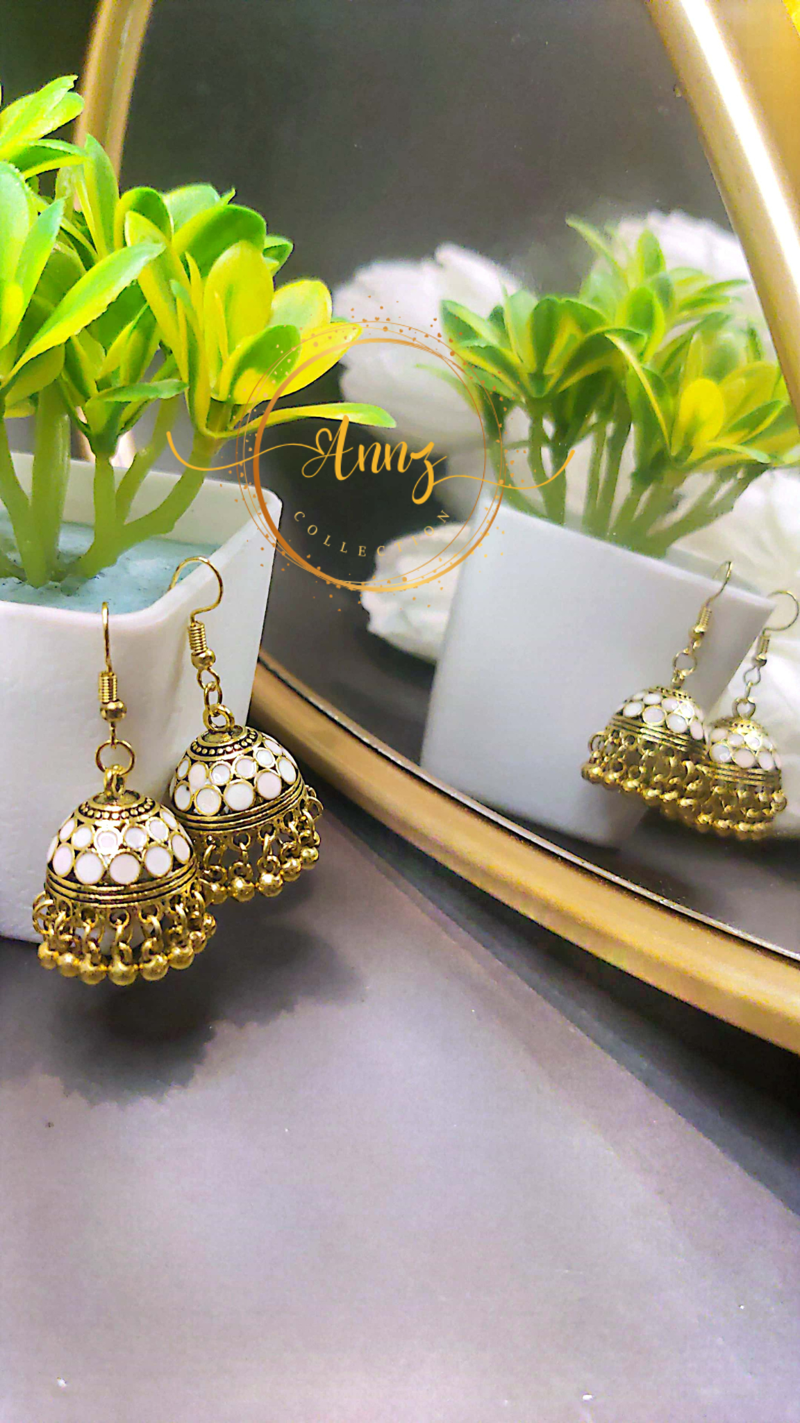 Traditional Style Jhumka |  Annz Collection