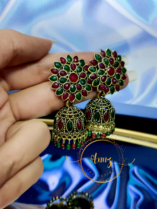 Indian Traditional Jhumka |  Annz Collection